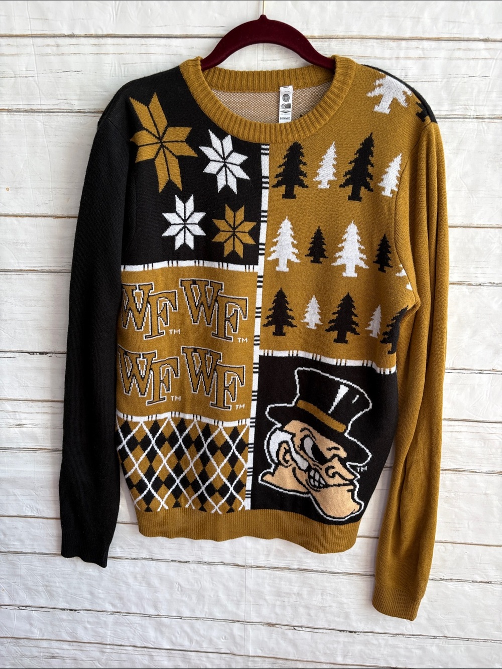 Forever Collectibles Wake Forest Sweater